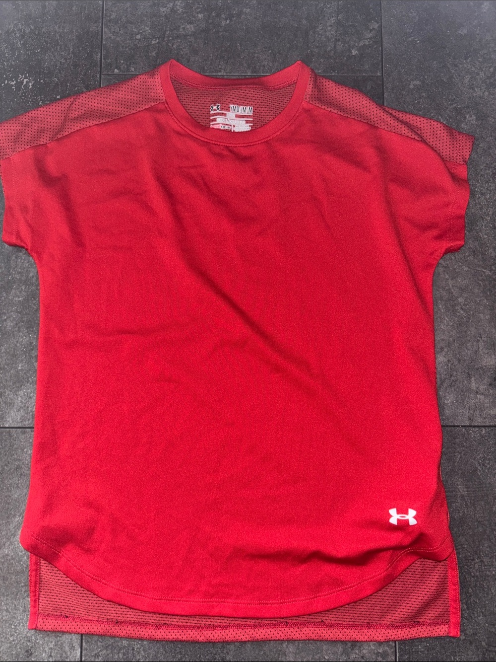 Under Armour Red Performance Short-Sleeve Tee